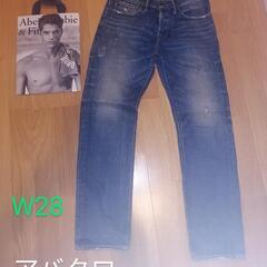 アバクロ ジーンズ W28