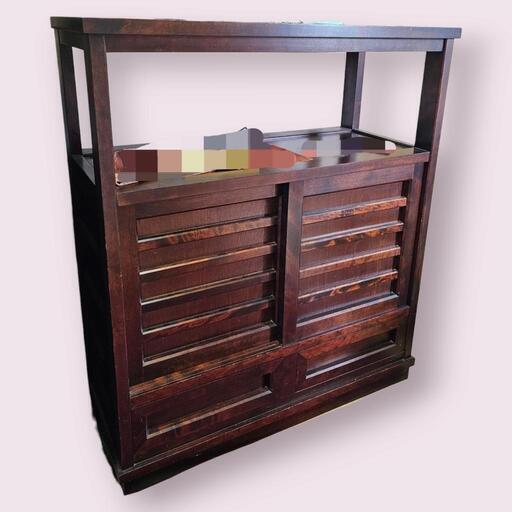 松本民芸家具 ミズメザクラ #523型 金具付きチェスト 松本民芸家具 ミズメザクラ #523型 金具付きチェスト