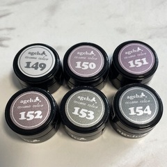 ageha gel  149〜154  6色セット