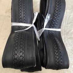 自転車　新品26インチ 1 3/8タイヤ　2本の画像