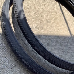 自転車　新品26インチ 1 3/8タイヤ　2本の画像