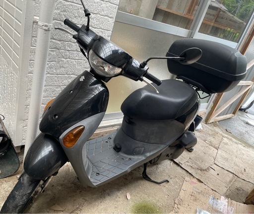 【お取引決まりました】SUZUKI   Let's4  荷物カゴ付き  バッテリー新品交換済み