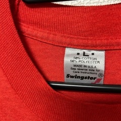 古着 Tシャツ 赤 の画像