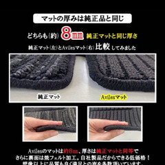 デリカD5 Avilesフロアマットの画像