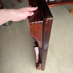 激安‼️職人さん別注品‼️折りたためる座卓の画像