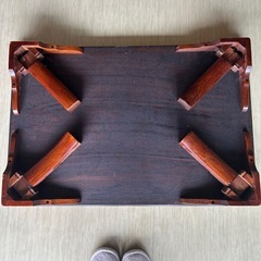 激安‼️職人さん別注品‼️折りたためる座卓の画像