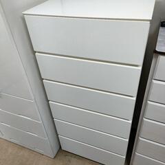 ニトリ ハイチェスト 洋服タンス ホワイト クエス