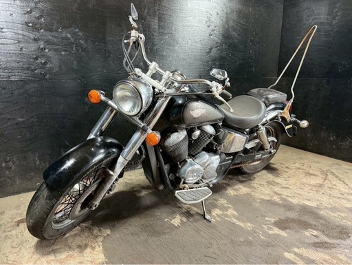★支払い総額22.8万円★買取強化中！なんでも買います♪ホンダ シャドウ400 NC34 車格の大きい400cc！ 社外マフラー！シーシーバー！