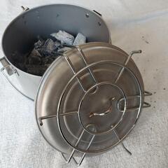 炭入れケースステンレス製（中古）
