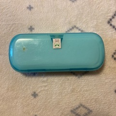 メガネケース　プーさん　水色の画像