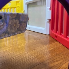 はらぺこあおむし　ベビーサークル　拡張パネル付きの画像