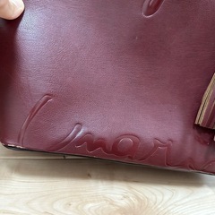 アングリッド、バッグ、ワインレッドの画像