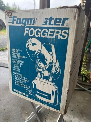 fogmaster フォグマスター ミスト機6208 電動噴霧器 100v 完動