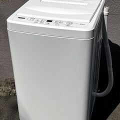 ④【税込み】ヤマダセレクト 6kg 全自動洗濯機 YWM-T60...