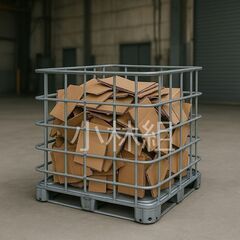 【静岡発】頑丈 メッシュパレット／産廃 ボックス　網かご　フレコ...