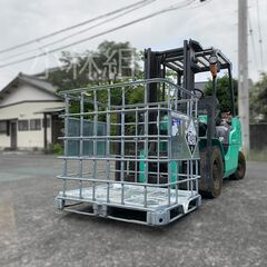 【静岡発】頑丈 メッシュパレット／産廃 ボックス　網かご　フレコンバック ホルダー　引き取り限定商品 /割引ありますの画像