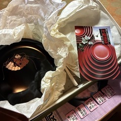 漆の食器5枚