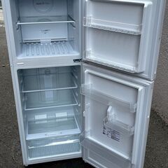 ⑳【税込み】美品 MAXZEN マクスゼン 201L 2ドア冷蔵庫 JR200ML01WH 上部冷凍室 閉め忘れアラーム搭載 2020年製【PayPay使えます】の画像
