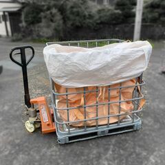 【静岡発】頑丈 メッシュパレット／産廃 ボックス　網かご　フレコンバック ホルダー　引き取り限定商品 /割引ありますの画像