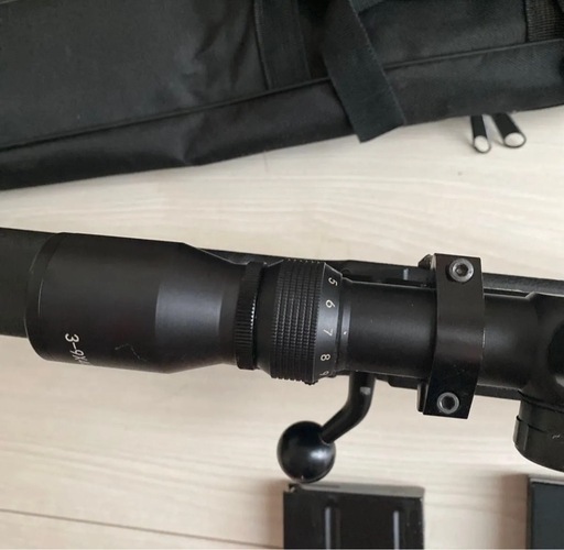スナイパーライフルL96a1 スコープ､マガジン2つガンケース付き