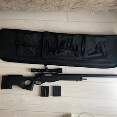 スナイパーライフルL96a1     スコープ､マガジン2つガン...