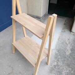 折り畳み式2段フラワースタンド　未塗装の画像