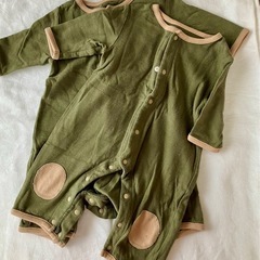 ベビー秋服2枚 　60 古着