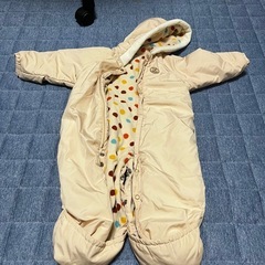 miki house ベージュ ダウンコート