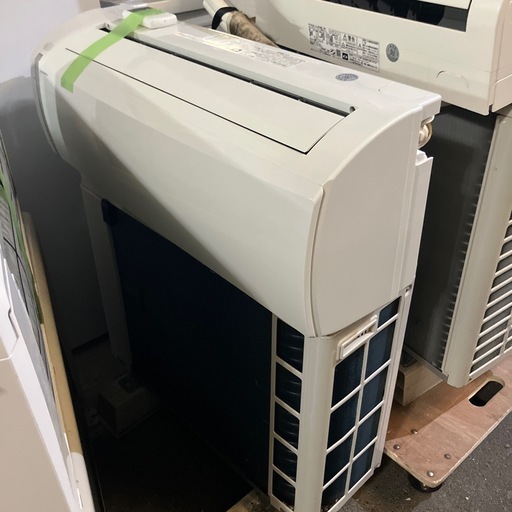 O2505-489 コロナ エアコン csh-n2219re7 2020年製 リモコンあり 7〜9畳用 エアコンガス残量不明 ポンプダウン実施済み フィルター清掃必要 取付工事はお客様で手配してください