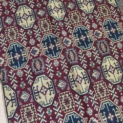 【お話し中】ジャガード生地　アンティークの画像