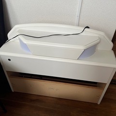 ※取引中※引き出しコンセントライト付きベッドフレーム　ホワイト　...