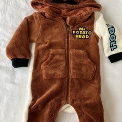 ベビー冬服　70 古着の画像