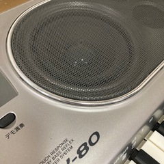 ピアノ　カシオ　キーボード　LK-80　の画像