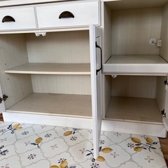 ニトリ　食器棚　状態良好　引き取り限定の画像