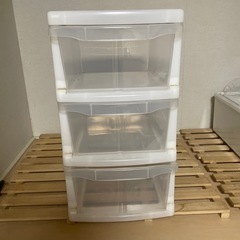 3段衣装ケース