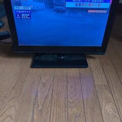 液晶テレビ　18.5型　リモコン、テレビアンテナ付き