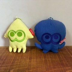 スプラトゥーンアミーボとニンテンドー公式イカフィギュアの画像