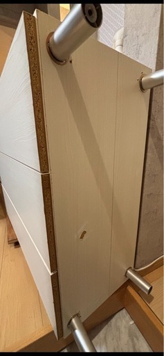 【受け渡し者決定　取引中です】ミラー付きシューズボックス　靴箱