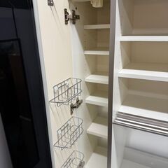 大塚家具 パモウナ 食器棚 カップボード 幅160cmの画像