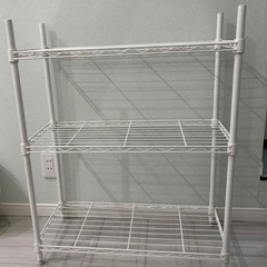 【美品】ニトリ スチールラック(STANDARD 幅65cm 2...