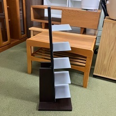 北海道　帯広　AUX  オークス　ブックタワー　マガジンタワー　ラック　5段ダークブラウン　モノココ　モノココ帯広の画像