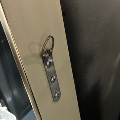 O2505-490 アンティーク調 金彩 ルームミラー 美品 ワイド 中古の画像