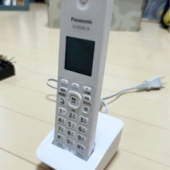 パナソニック コードレス電話機 子機付 の画像