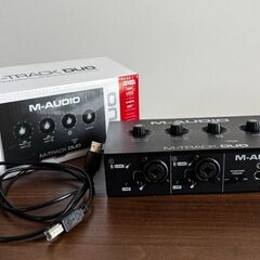 M-AUDIO M-TRACK DUO オーディオインターフェー...