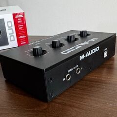 M-AUDIO M-TRACK DUO オーディオインターフェース audio interface (箱込み）の画像