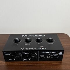 M-AUDIO M-TRACK DUO オーディオインターフェース audio interface (箱込み）の画像