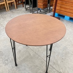【kj154】美品 ニトリ 丸テーブル ダイニング 円形　テーブ...