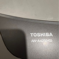 洗濯機TOSHIBA AW-A42S(HS)の画像