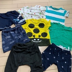 夏用Tシャツ&ズボンサイズ80 