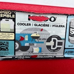 US🇺🇸iGloo 取手付きホイールクーラーボックスビーチパーティキャンプ釣りフェスティバル38QT36L🍉プロフ必読の画像